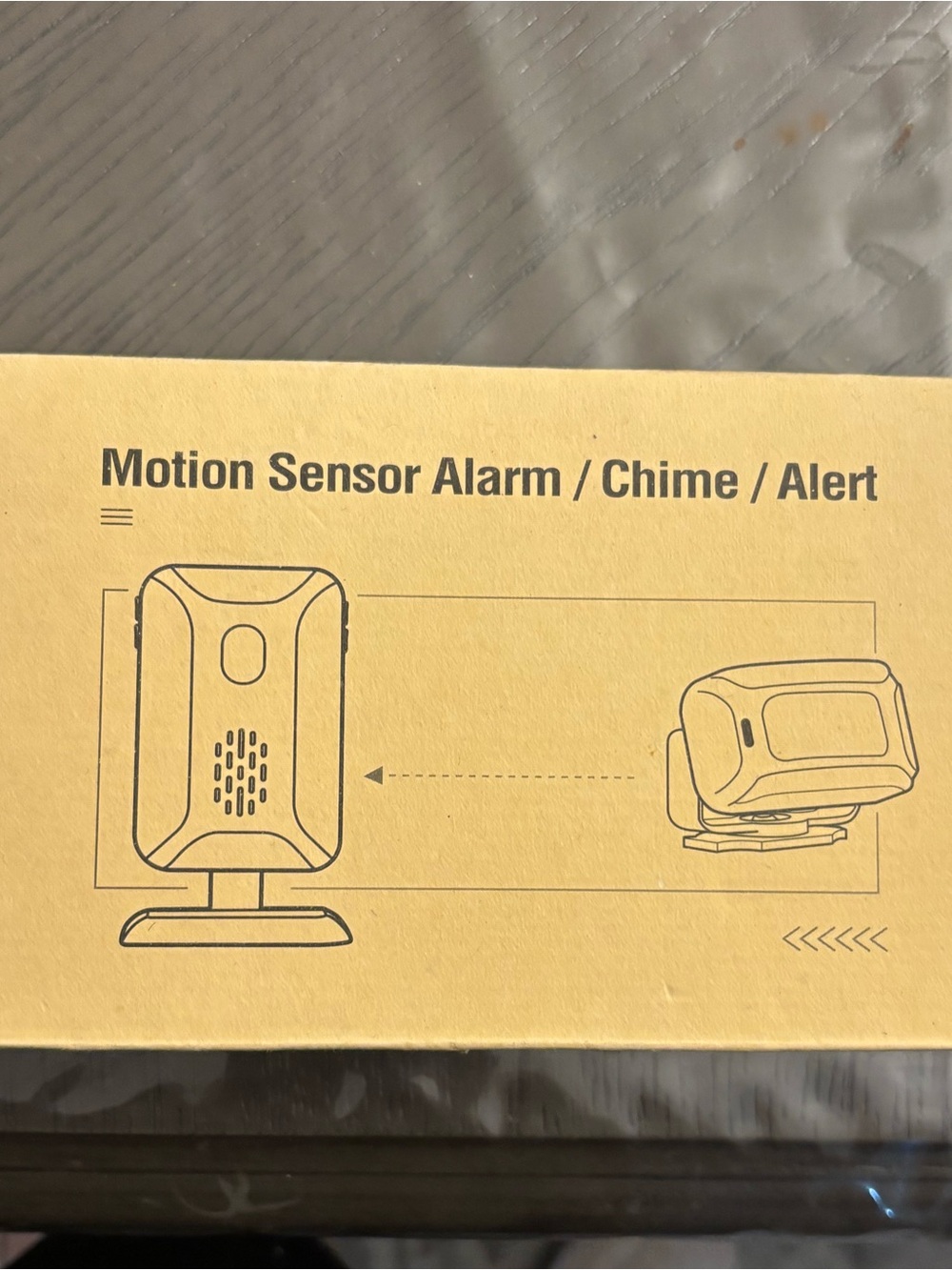 Motion Sensor Alarm Chime Alert - new